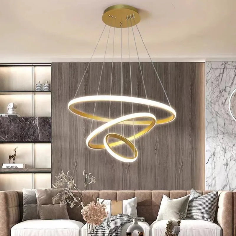 Super lustre de teto moderno de luxo