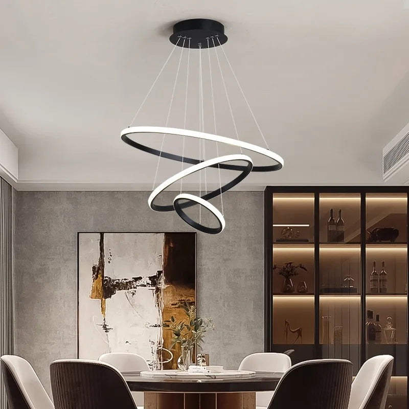 Super lustre de teto moderno de luxo